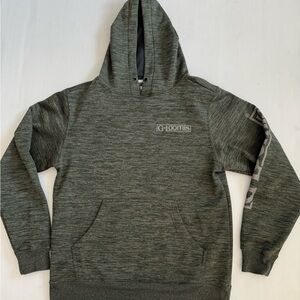G. Loomis‎ Fishing Hoodie Men's Size Small  Performance Sweatshirt Olive Heather